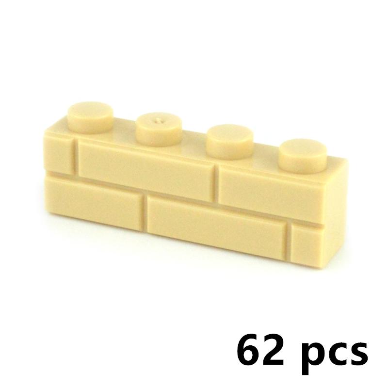 DIY Building Blocks Wall Figures Bricks 1x2 1x3 1x4 L Dots Educational Creative Construction Brick Size Compatible Small Bricks