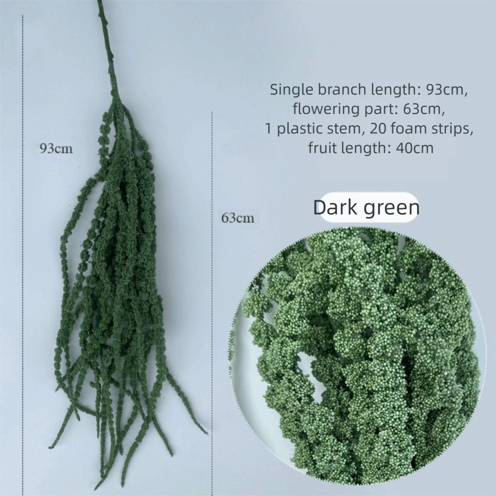 Multicolor Artificial Hanging Plant Ornament Hanging Amaranthus Flowers  Gift