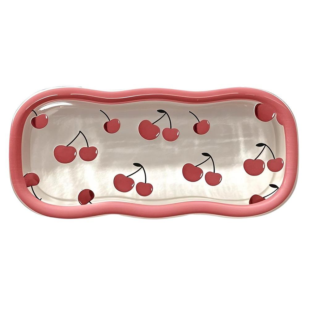 Hard Shell Eyeglass Case Cherry Eyewear Holder Fashion Glasses Case for Sunglasses Reading Glasses