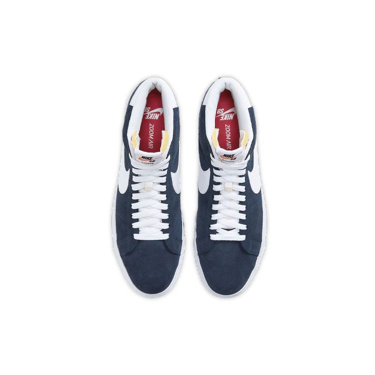 Nike Zoom Blazer Mid SB Navy Unisex Sneakers Blue Black University-Red 864349-401