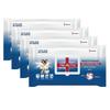 Tri-Activ Multi-Purpose Germ Protection Wipes Pack of 4 | 33% Extra Large Disinfectant Wet Wipes for Cleaning