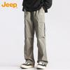 Jeep Men's Spring Autumn Loose Straight Fit Cargo Pants