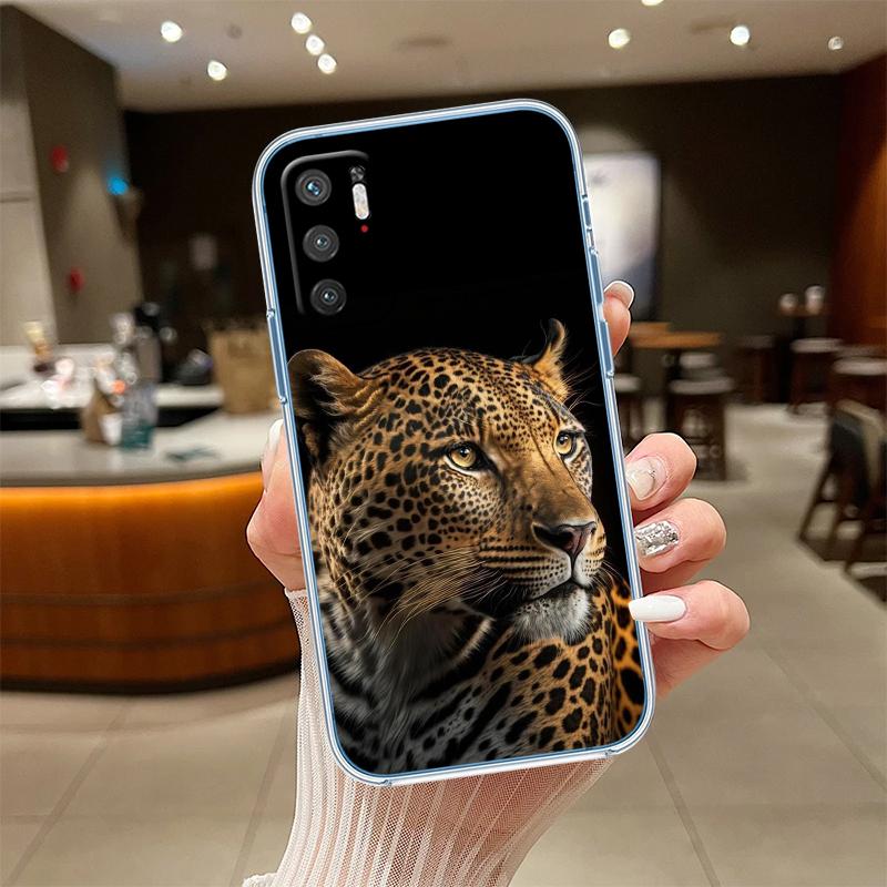 UP2 Animal Leopard Transparent Phone Case for Motorola Moto Edge 20 30 40 50 S30 Fusion Ultra Pro Neo Lite + G200 G23