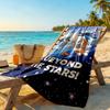 Bluey Beach Towel Super Soft Microfiber Quickdry Fabric Comfortable Lightweight