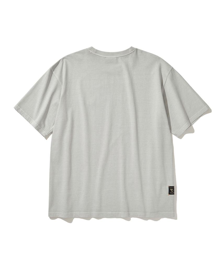 HELEMENT Uo Pigment Short Sleeve T-Shirt (L/Grey)