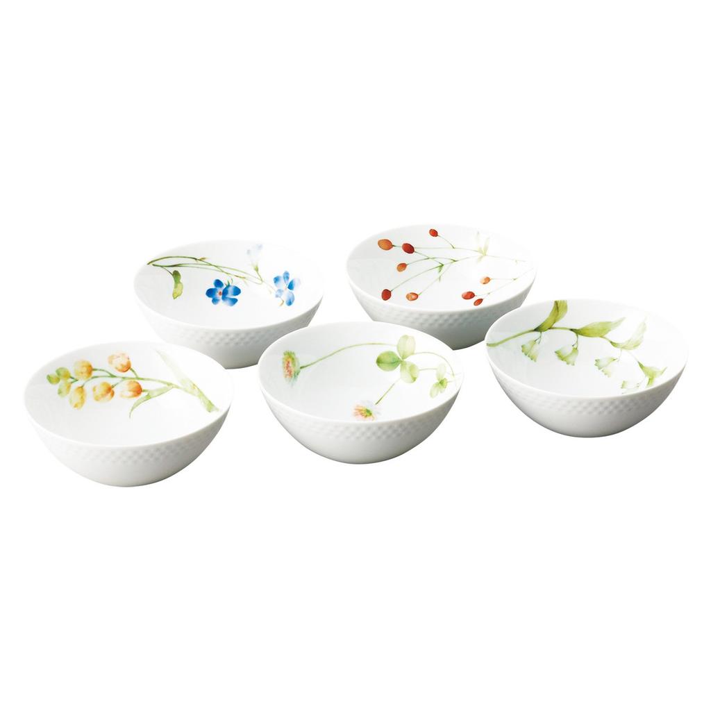 Noritake Чаши (Различные дизайны) 14см 490мл Азуманодзи Можно использовать в микроволновой печи и посудомоечной машине Набор из 5 предметов Тонкий фарфор F5306L/1654-15