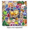 50 Пиксельных Игровых Стикеров Stardew Valley: Мультяшное граффити для компьютеров и телефонов
