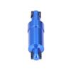 125mm Motorcycle Hydraulic Shock Absorber Blue Universal for 49cc Pocket Electric Bike ATV