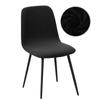 Velvet And Jacquard Short Back Chair Cover Bar Seat Covers Dining Covers Chair Stretch Dust Cover For Home Hotel Bar Wedding