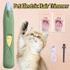 Беспроводной электрический триммер для стрижки шерсти домашних животных, портативная машинка для стрижки шерсти лап домашних животных, триммер для лап домашних животных, уход за домашними животными