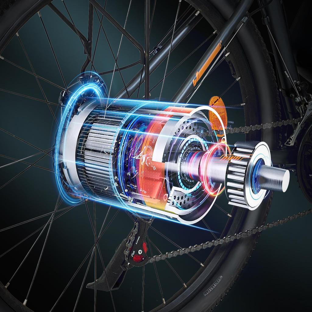 Cheevalry C29-1 All-Terrain Electric Bicycle With TowSeat 750W Motor 48v18.2Ah Lithium Battery Aluminum Alloy Outdoor Riding Electric Bicycle