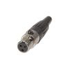 Female Mini XLR Style Connector (4 Pins)