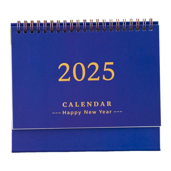 2025 Mini Desk Calendar Daily Planner Flip Calendar To-Do List Memo Pad Time Management Schedule Organizer for Office Home School