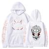 Anime Print Hoodie Jujutsu Kaisen Mens Harajuku Style Sweatshirt Casual Long Sleeve Pullover
