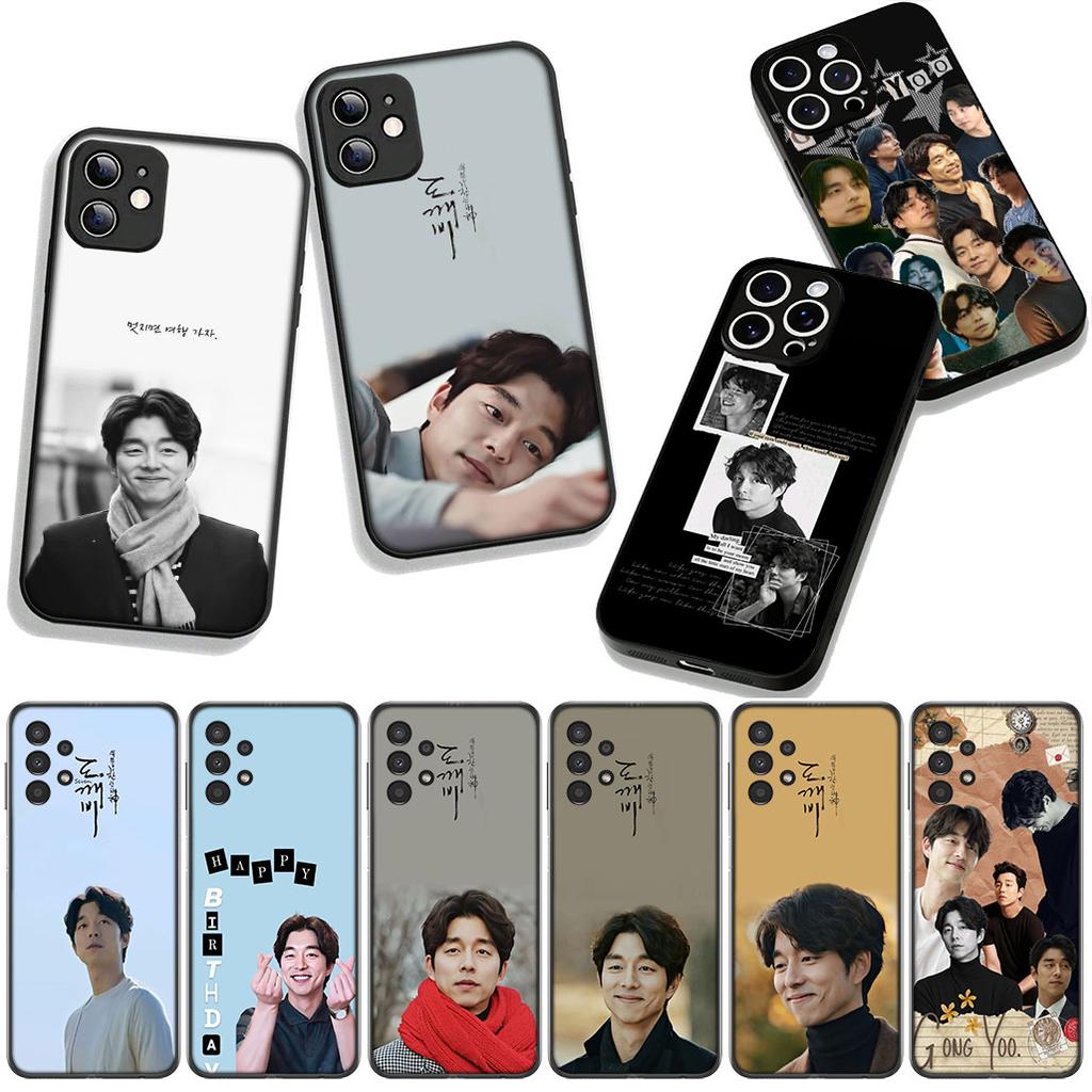 Чехол для телефона Постер Гон Ю K POP Чехол для Apple iPhone 16 15 14 Plus 13 12 Mini 17 Pro Max + ProMax 16E Air 15+ Чехол