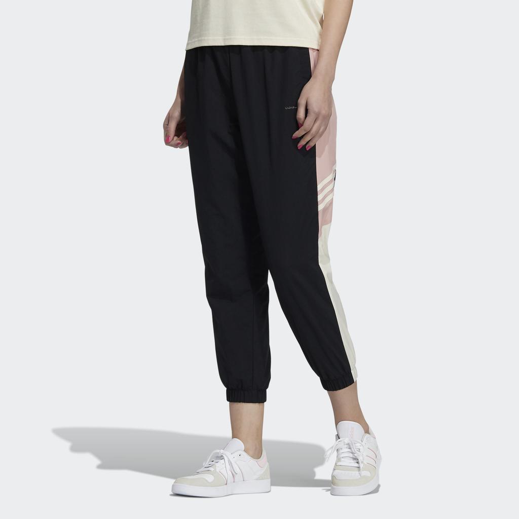 adidas Спортивные брюки Neo Side Color Block Vintage Nine-Point, женские брюки черного цвета HE7936