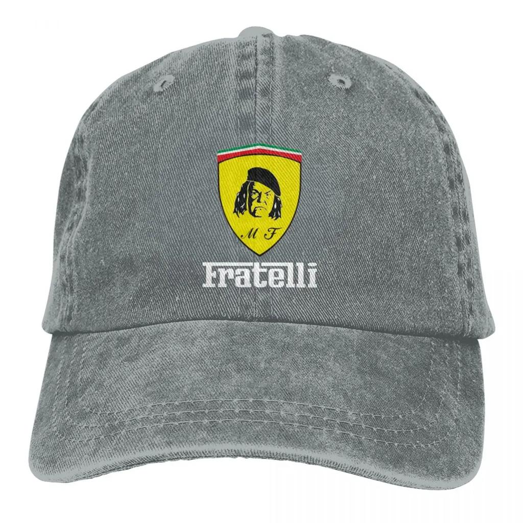 The Goonies Mama Fratelli Trucker Hat Merchandise Vintage Distressed Washed Baseball Cap For Unisex Adjustable