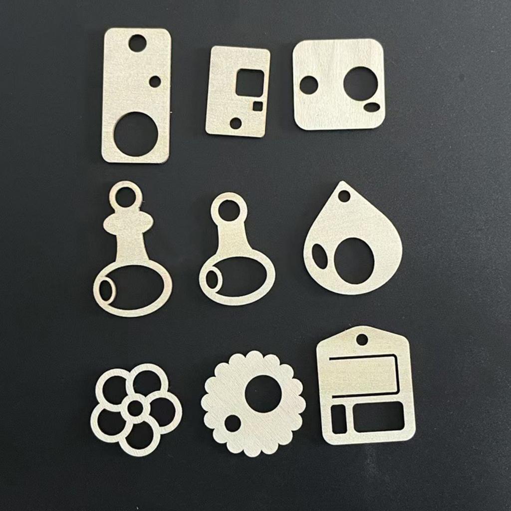 100 шт. Органайзер для ниток для вышивки Floss Drops Деревянные инструменты для вышивки крестом Thread Drops для эффективного хранения