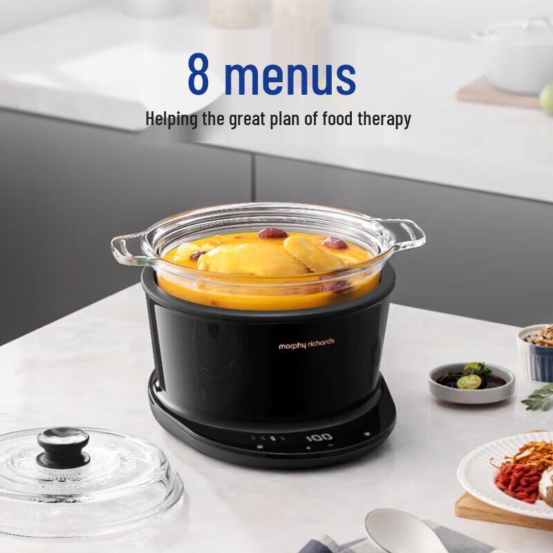 Мультиварка-мультипечь Morphy Richards 4 л и горячий горшок, штекер CN (адаптер в комплекте)