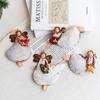 Santa Claus Christmas Decorations Cartoon Angel Girl Drop Ornaments  Party Supplies