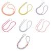 Universal Candy Color Beaded Crossbody Chain Long-style Phone Neck Straps  Keychain Pendant