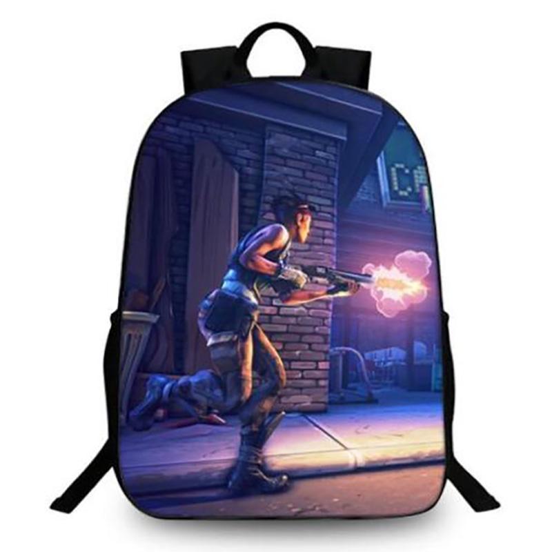 3D Рюкзак с принтом игры Fortnite Книжный рюкзак Школьный для ноутбука Дорожная сумка Девочка Мальчик
