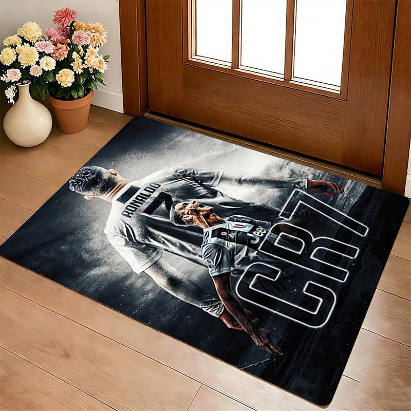 Cr7 Living Room Nonslip Area Rug Soft Carpet For Bedroom Game Playroom Sofa Office Home Decor Doormat Christmas Gift C926492