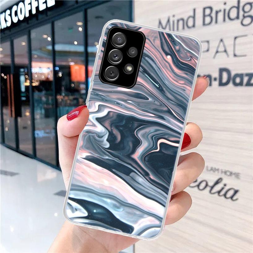 Белый Мраморный Лист Для Чехла Телефона Samsung Galaxy A15 A14 A13 A12 A55 A54 A53 A52 A32 A35 A34 A33 A25 A24 A23 A22 A04S A03S A02S