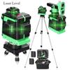 Laser Level Mini High Precision Full Set of High Light Self-leveling Multi-functional Double Tape Wall Meter