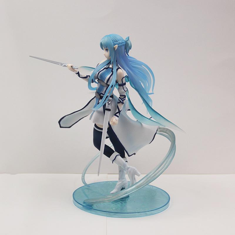 Coldplay Аниме Sword Art Online Театральная версия, Ясна, Водяная фея 17 Фигурок в коробках