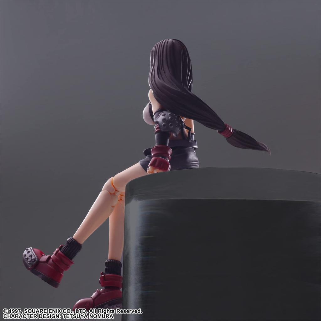 Square Enix Final Fantasy VII Bring Arts Tifa Lockhart PVC Movable Figure