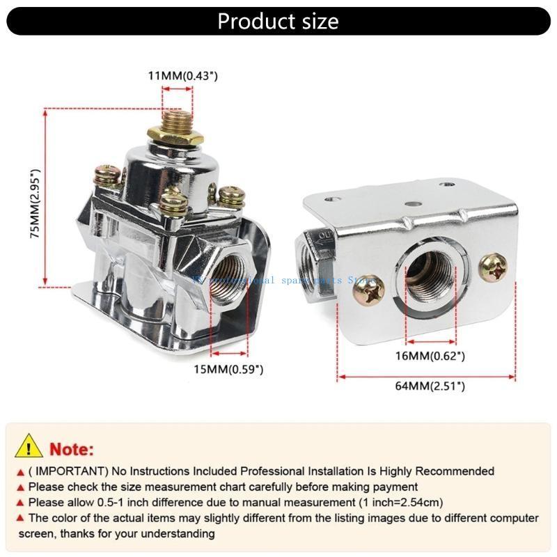 41XA Регулятор давления Карбюратор Запчасти 1-4PSI 12-804 4.5-9PSI 12-803 Порты подключения 3/8 дюйма
