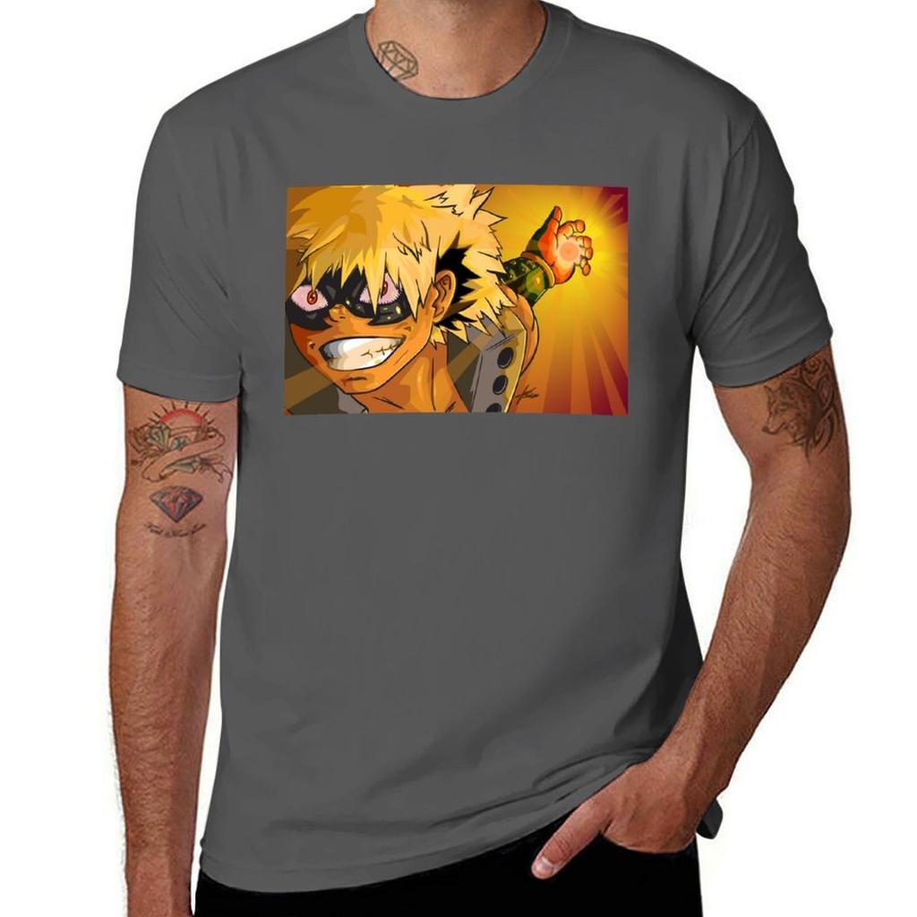 Bakugo Tshirt Work Outdoor Tshirt For Unisex