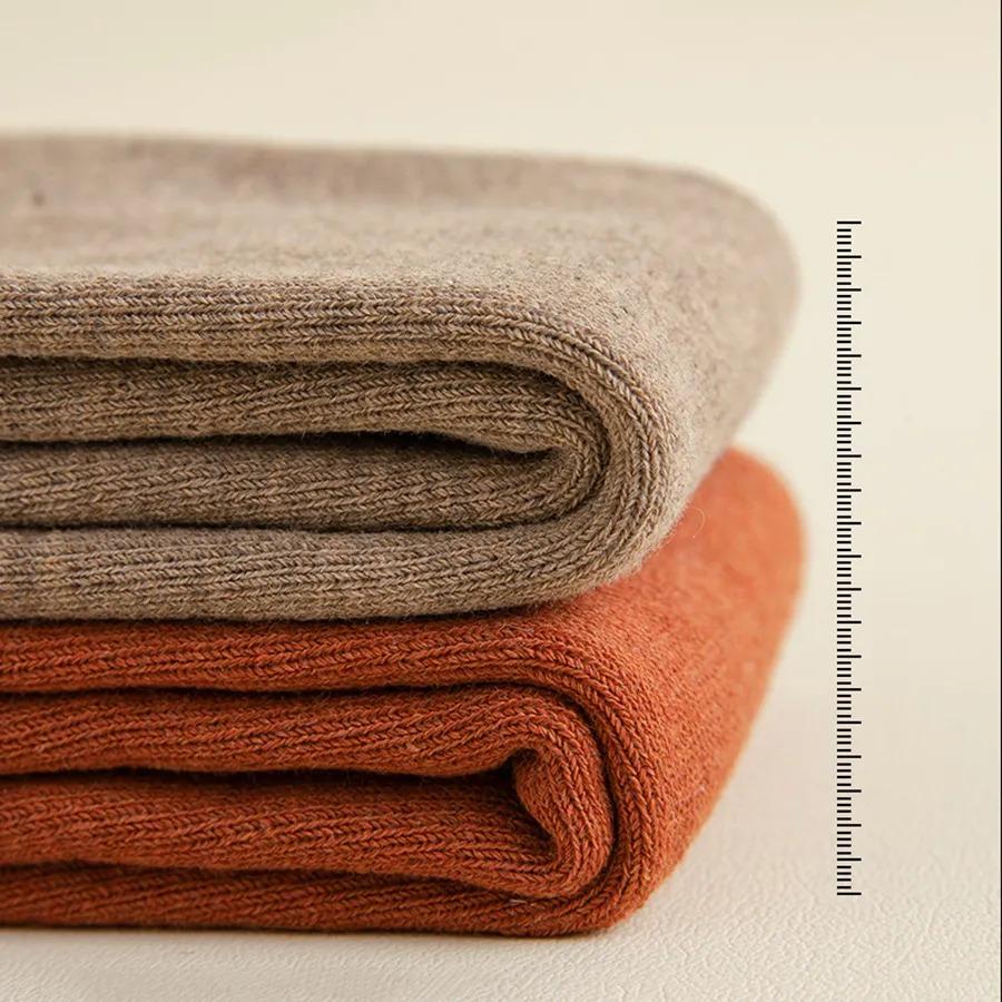 Новые зимние носки выше колена для женщин, черные, хаки, теплые длинные гетры, термобелье, высокие носки с манжетами, длинные носки