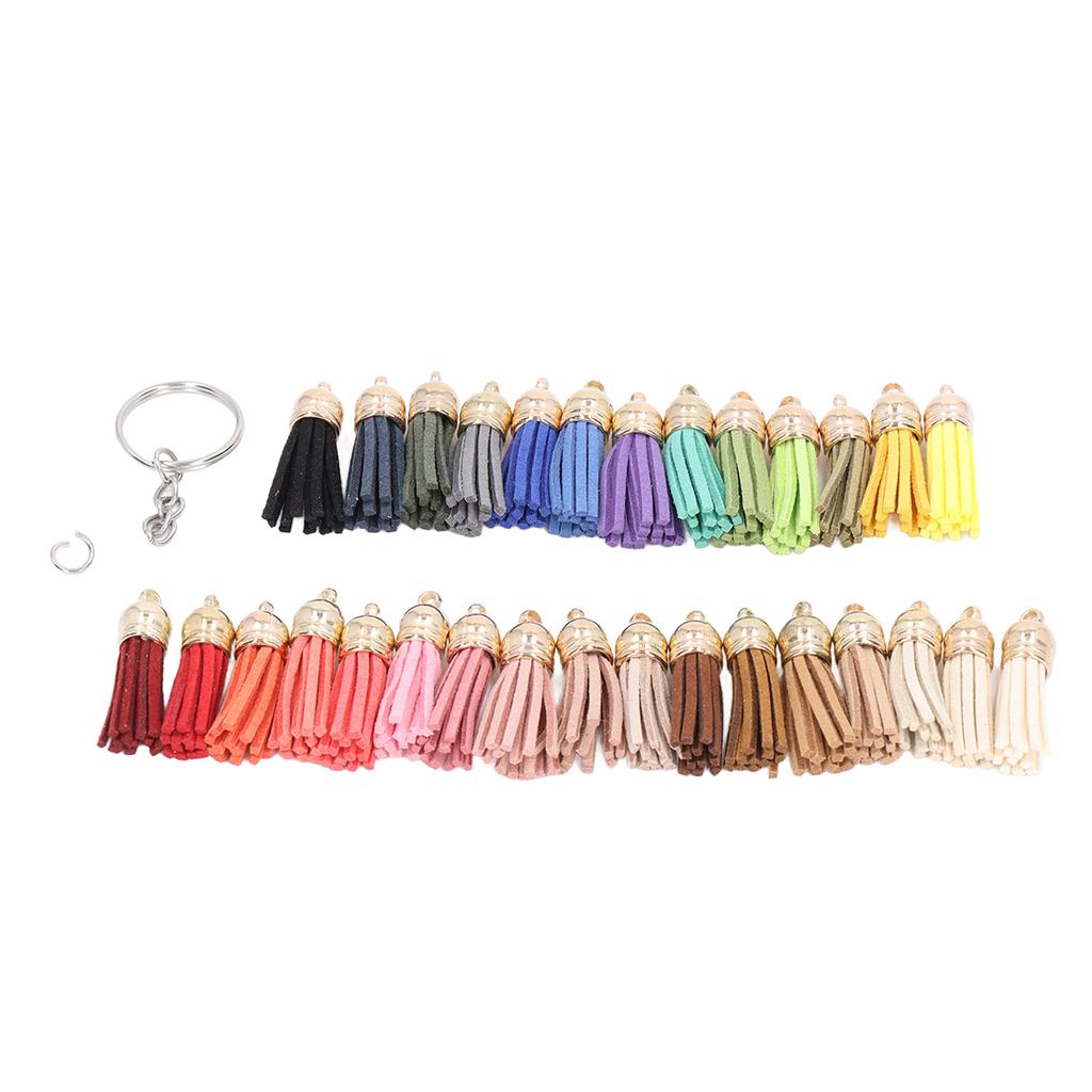 30 наборов акриловых заготовок для брелоков, двухсторонние круглые с более гладкими краями, заготовки для сублимационных брелоков для DIY