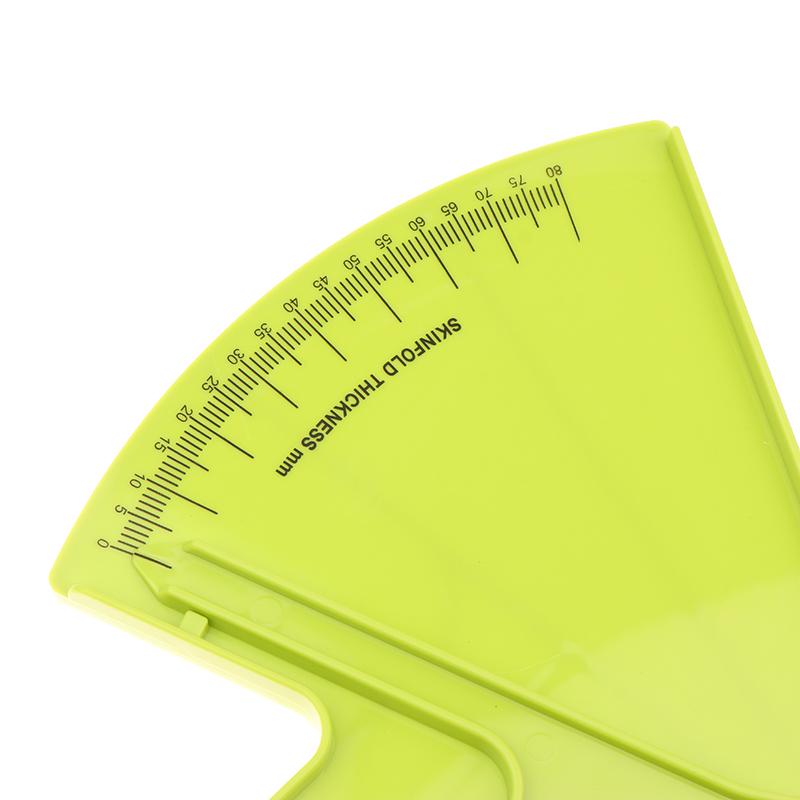 0-80 мм тестер для измерения жира в организме анализатор кожного сала зажим линейка инструмент для измерения кожных складок измерительная лента