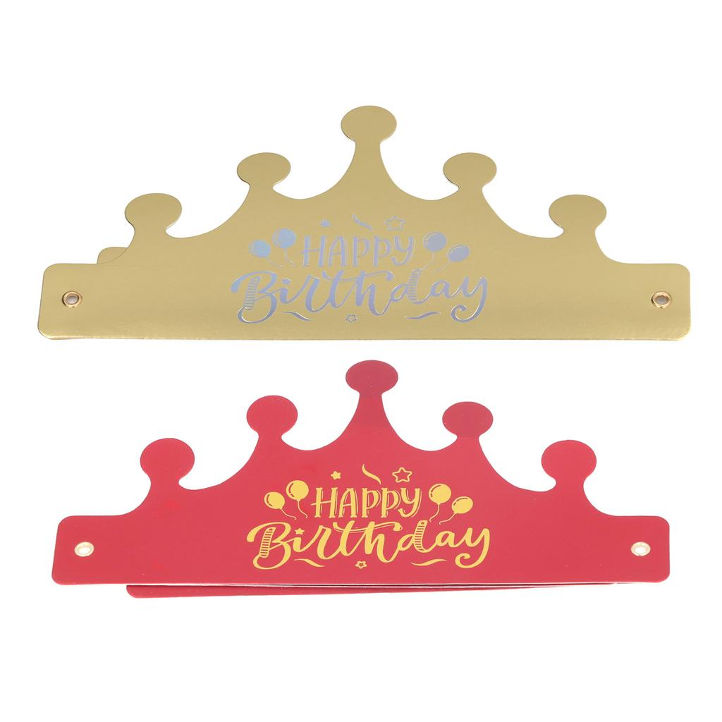 40 шт. Бумажные короны Милая форма Маленькие Компактные Привлекательные Декоративные 22..5 см Короны на день рождения для Гр