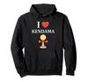 Kendama Toy Simple Humor I Love Kendama Hoodie