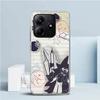 Базовая Бумажная Защитная Крышка для Телефона Xiaomi Redmi Note 15 14 13 12 Pro Plus 14S 11S 11T 11E 10S 10 4G Рисунок S