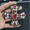 1 шт., нашивки ручной работы со стразами и бисером, пришитые крестиком, аппликация из бисера для одежды