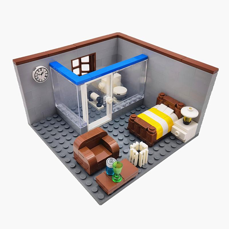 City Shop Friends Blocks Toys for Children Compatible Classic MOC Parts House Furniture Building Bricks Birthday Gift Bloques