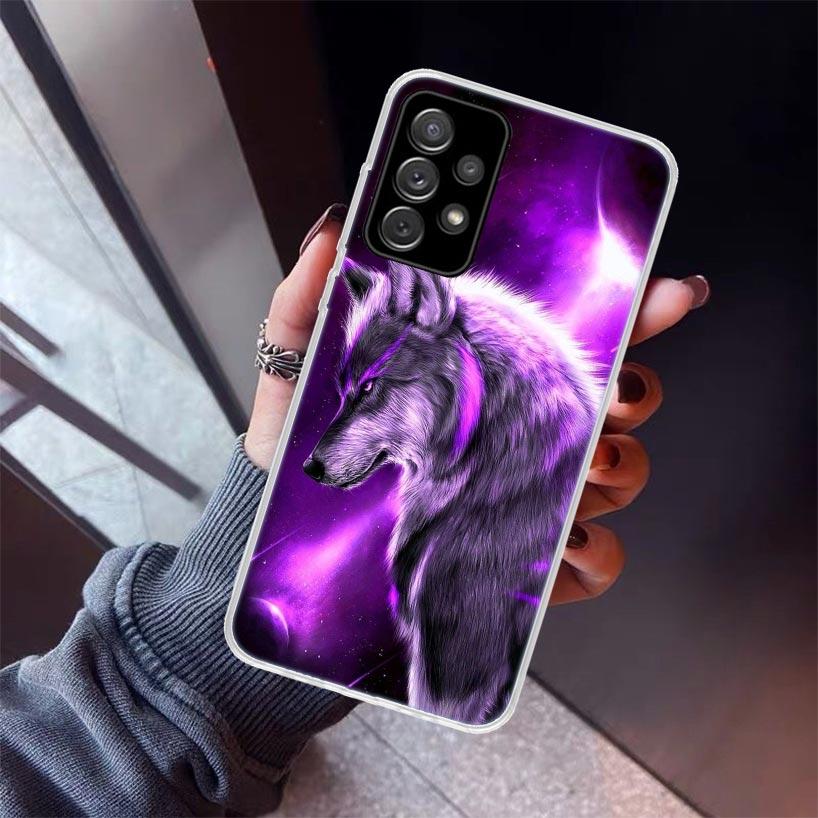 The Wolf Phone Case For Samsung Galaxy A17 A16 A26 A36 A56 A15 A25 A35 A55 A14 A13 A54 A53 A34 A24 A33 A23 A05S A04S Galaxy A16
