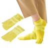 Унисекс носки для ходьбы с раздельными пальцами для ухода за ногами и ходьбой Профессиональные носки для домашнего использования L Уход (Запатентовано) Усталость, Здоровье, Ходьба. (1, Желто-зеленый,