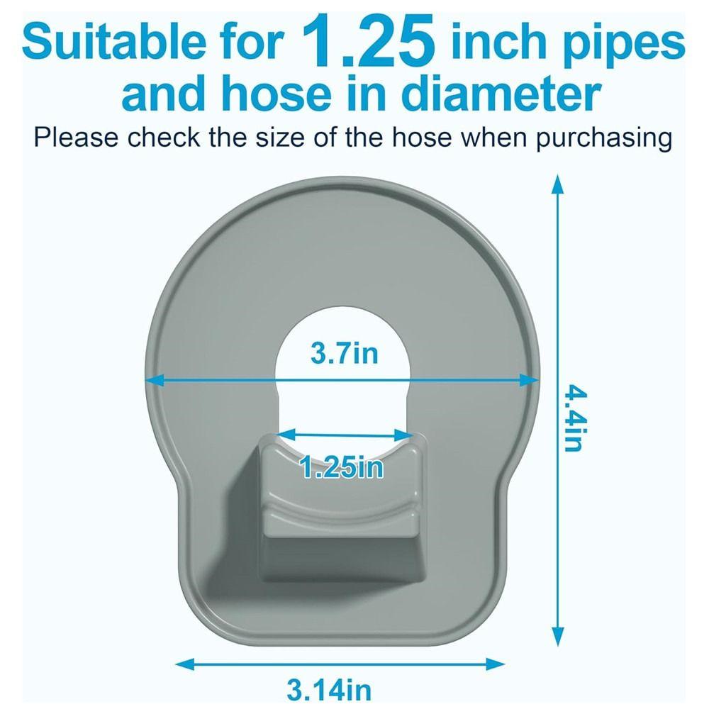 1.25inch Swimming Pool Pipe Holder Drill Free Pool Hose Support for Intex Pool Supplies