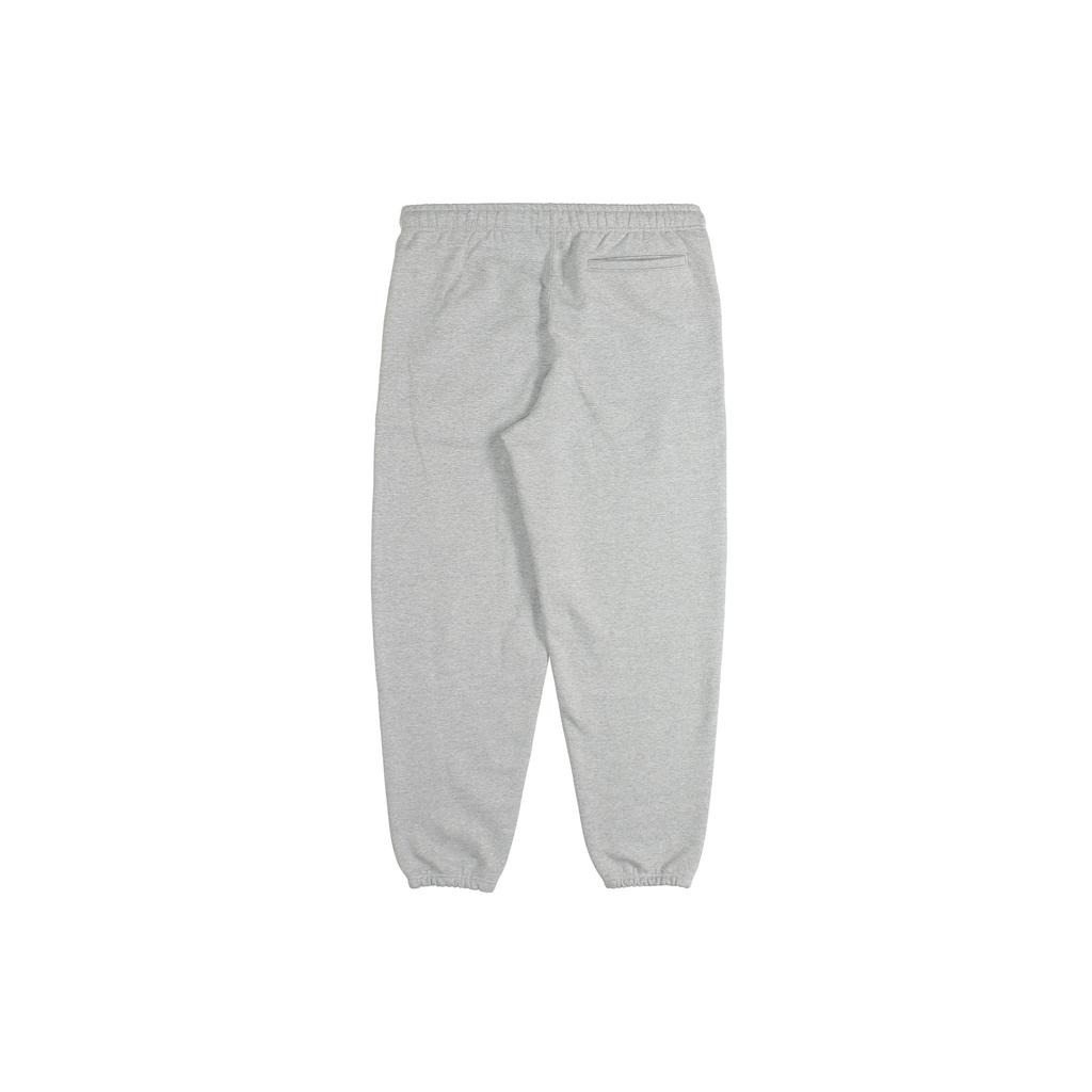 Stussy X Nike Co-Branded Fleece-Lined Casual Long Knit Sweatpants Unisex Bottoms Grey DC4228-050