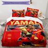 3pcs Yamal Design Cover Set - HD Printed Bedding with 1 Cover and 2 Pillowcases - Perfect for Home and Dorm Decor
