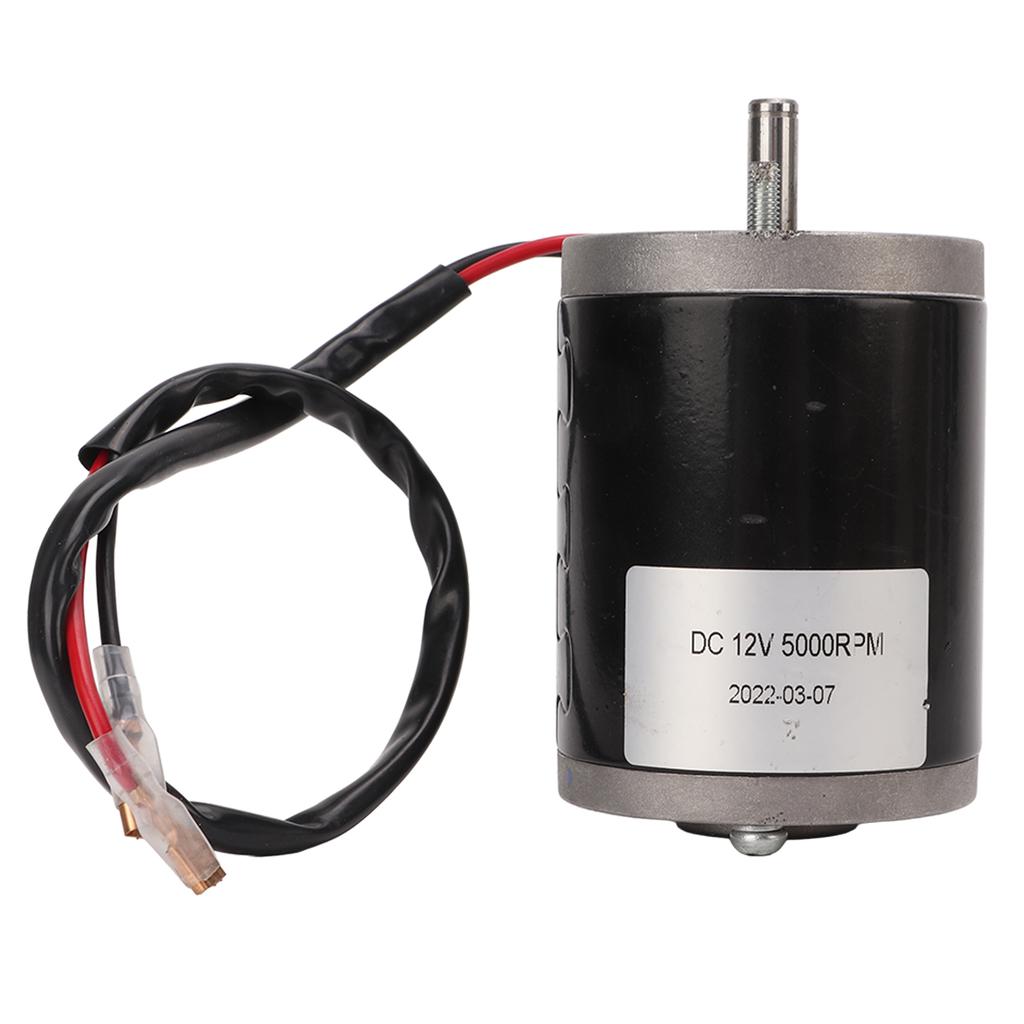 12V 120W Brushed Motor High Speed 5000RPM Small Brushed Motor with D Shaft for Electric Scooters