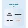 Geoid HS500 Chest Strap Heart Rate Monitor IP67 Waterproof Bluetooth ANT+ Running Cycling Sports Heart Rate Sensor