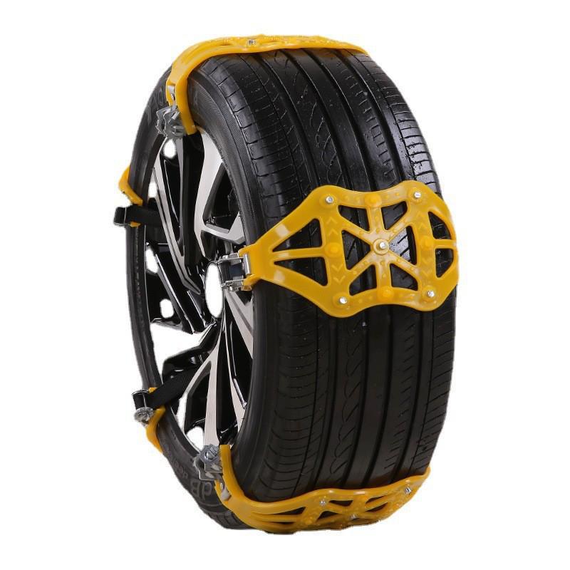 2024 Universal Rotary Anti-Skid Snow Tire Chains - Thickened Design for Emergencies