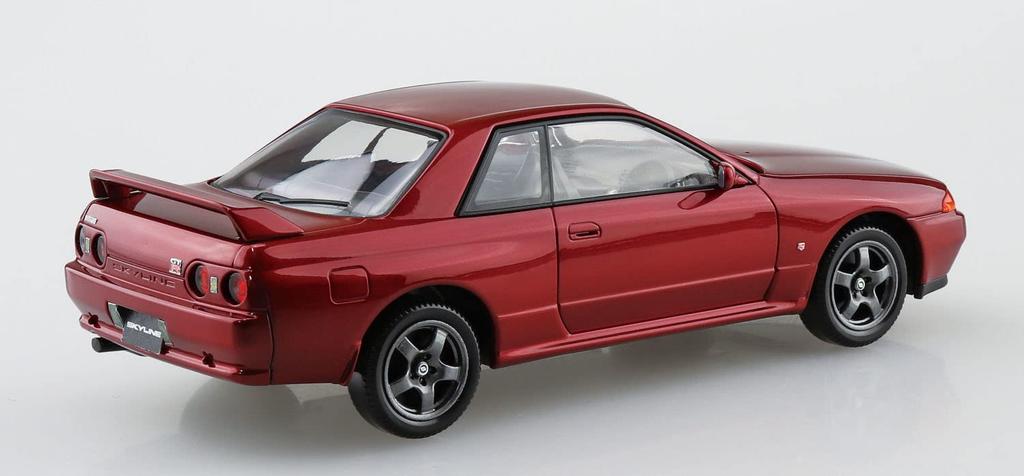 Aoshima Bunka Kyozai Серия The Snap Kit Nissan R32 Skyline Красный жемчуг Пластиковая модель (АОСИМА) 1/32 GT-R Предварительно окрашенный 14-E